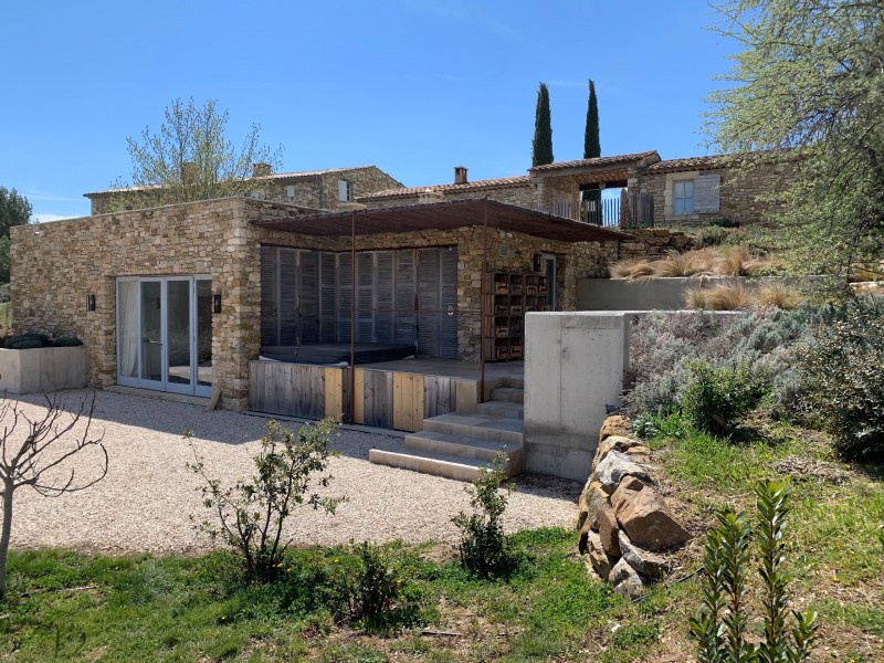 Réalisation d'un espace bien être et SPA standing au hameau de Cournille à Viens